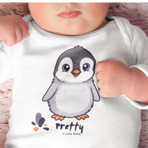Body Para Bebê Pinguim Bebê