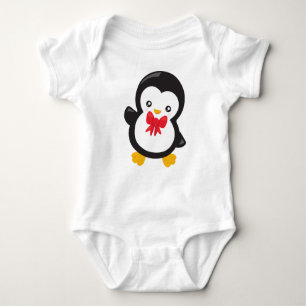 Body Para Bebê Pinguim Com Torneira De Vaca, Pinguim Bonito, Ping