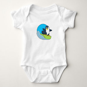 Body Para Bebê Pinguim como Snowboarder com Sonowboard.PNG
