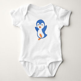 Body Para Bebê Pinguim Dançando Bebê Roupa