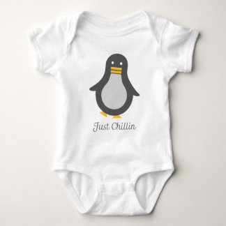 Body Para Bebê Pinguim de Asv