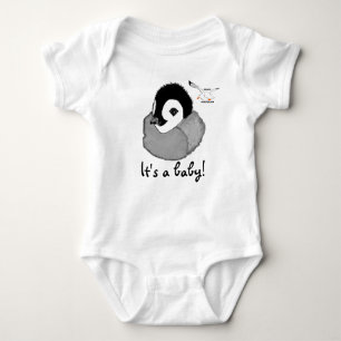 Body Para Bebê Pinguim do bebê