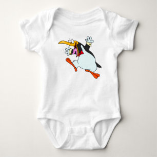 Body Para Bebê “Pinguim Elegante num T-Shirt de Smoking**