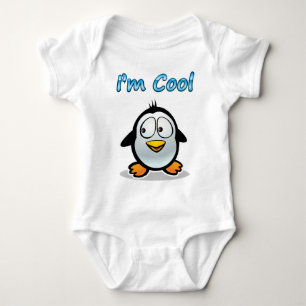 Body Para Bebê Pinguim legal