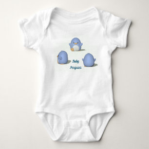 Body Para Bebê Pinguins Bebê-Fatos