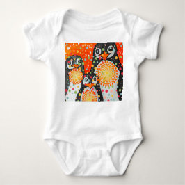 Body Para Bebê Pinguins Fantásticos