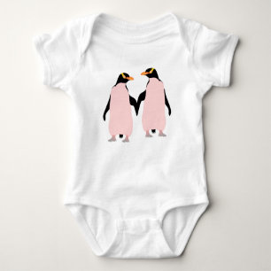 Body Para Bebê Pinguins Lésbicos Orgulho gay