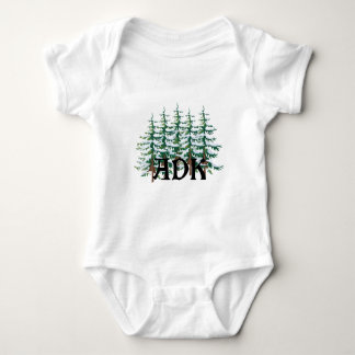Body Para Bebê Pinhos de ADK Adirondack
