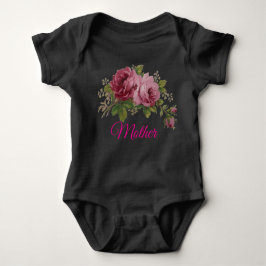 Body Para Bebê Pink Rose Elegance 