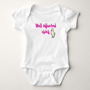 Body Para Bebê Pintinho ajustado poço - quiroterapia do bebê