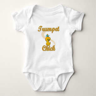 Body Para Bebê Pintinho de trompete