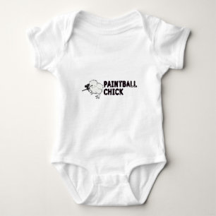 Body Para Bebê Pintinho do Paintball