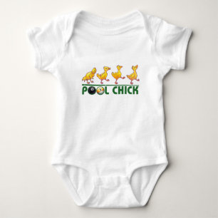 Body Para Bebê Pintinho piscina