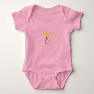Body Para Bebê pintinho, regra dos pintinhos