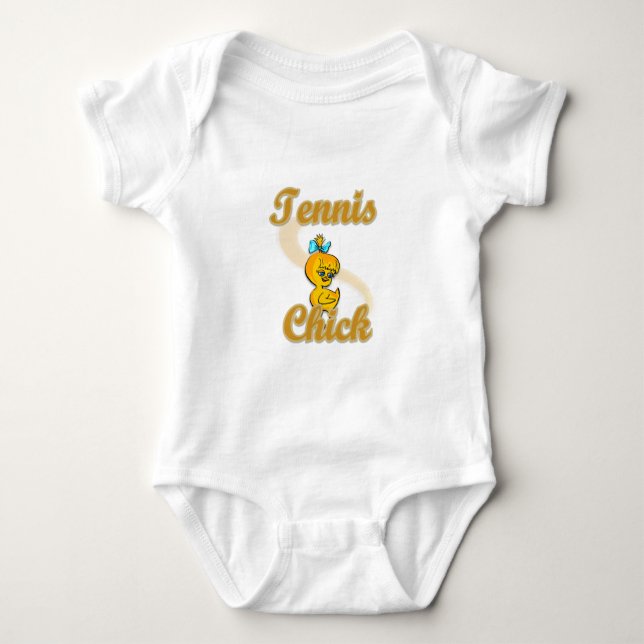 Body Para Bebê Pintinho tênis (Frente)