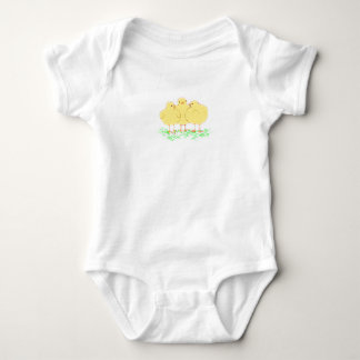 Body Para Bebê Pintinhos
