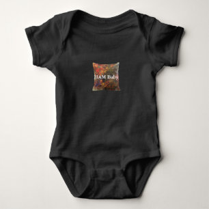 Body Para Bebê Pintores Travesseiro HAM Baby Jersey snap T