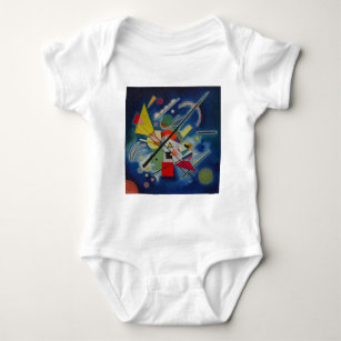 Body Para Bebê Pintura azul de Kandinsky