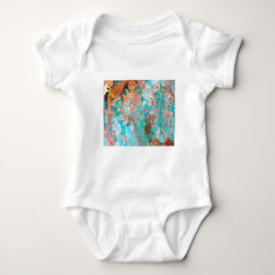 Body Para Bebê Pintura Floral
