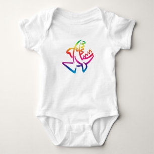 Body Para Bebê Piranha