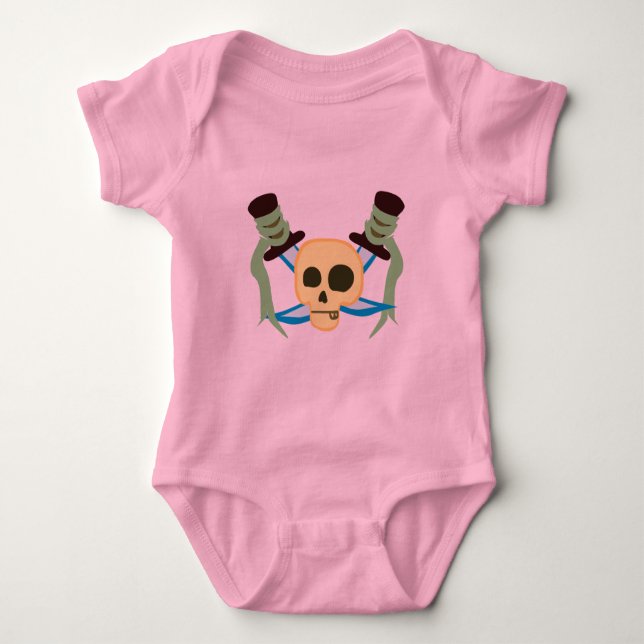 Body Para Bebê Pirata (Frente)