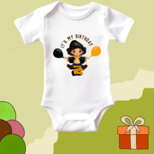Body Para Bebê Pirata-branca