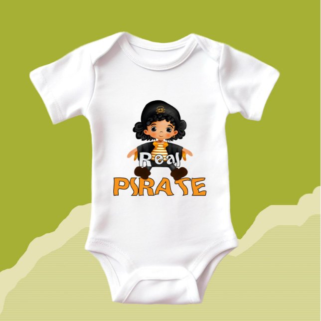 Body Para Bebê Pirata-branca (Criador carregado)