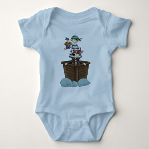 Body Para Bebê Piratas pequenos