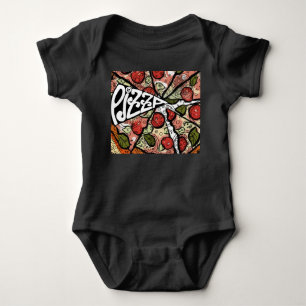 Body Para Bebê Pizza Pie