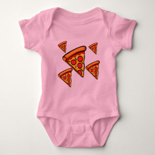 Body Para Bebê Pizza Sexta-Design - Bebê Jersey Bodycase
