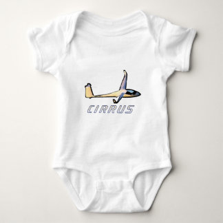Body Para Bebê Planador do padrão do cirro