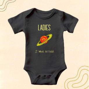 Body Para Bebê planeta Saturno 