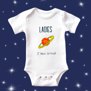 Body Para Bebê planeta Saturno
