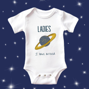 Body Para Bebê planeta Saturno