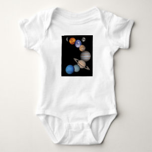 Body Para Bebê Planetas do sistema solar