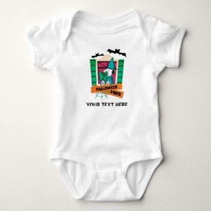 Body Para Bebê Poções Mágicas do Snoopy Peanuts Halloween