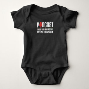 Body Para Bebê Podcast Aqueles que entendem por Podcasters