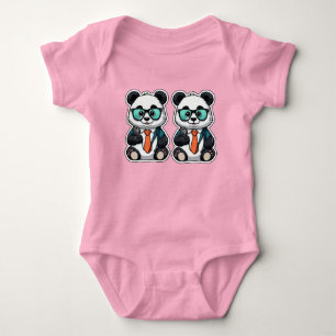 Body Para Bebê Podcast Panda - O melhor anfitrião do Bambu