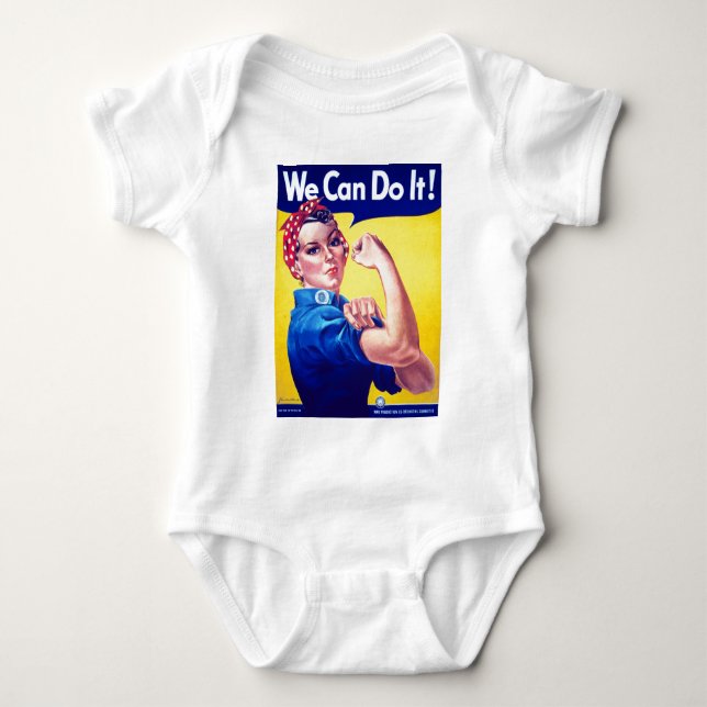 Body Para Bebê Podemos Rosie, Rosie. (Frente)