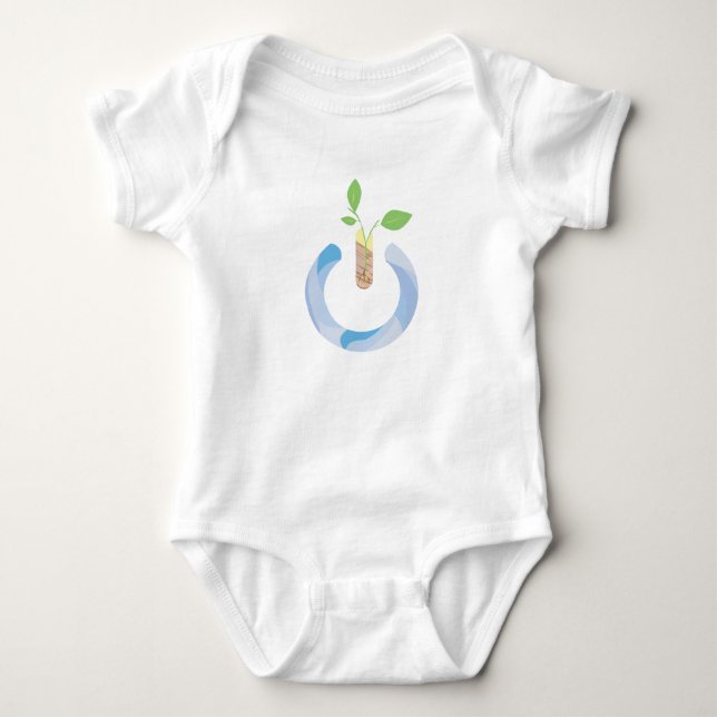 Body Para Bebê Poder de pensar (Frente)