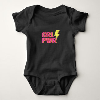Body Para Bebê Poder Feminino