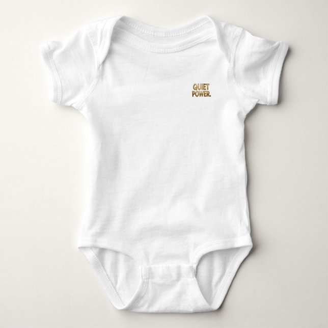 Body Para Bebê Poder Silencioso | Grande Design Esfinge Egito (Frente)