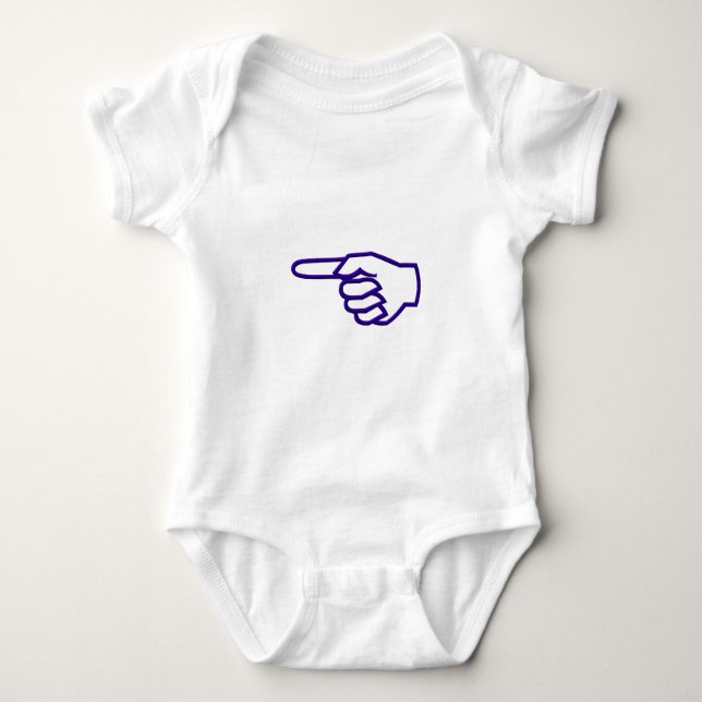 Body Para Bebê Ponteiro (Frente)