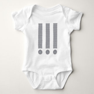 Body Para Bebê Ponto de exclamação