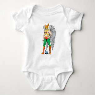 Body Para Bebê Ponto de Pé do Hawkman
