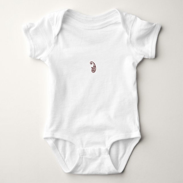 Body Para Bebê Ponto vermelho (Frente)