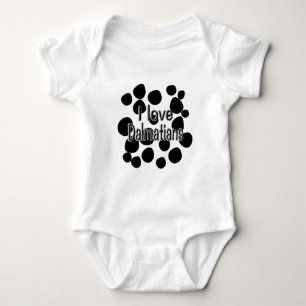 Body Para Bebê Pontos Dalmatian