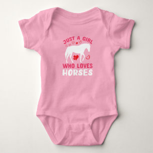 Body Para Bebê Pony Cowgirl Princess Equestrian Western Horse