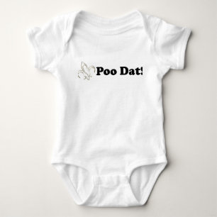 Body Para Bebê Poo Dat que Dat