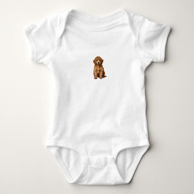 Body Para Bebê poodle (Frente)